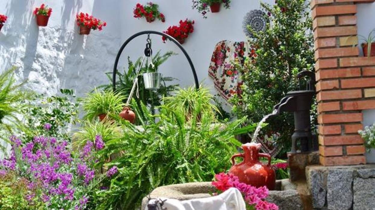 Un patio de la provincia de Córdoba