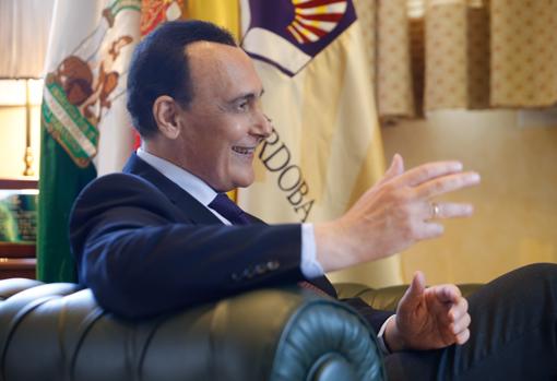 José Carlos Gómez Villamandos, durante la entrevista con ABC