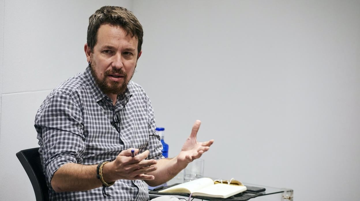 Pablo Iglesias, durante una conferencia