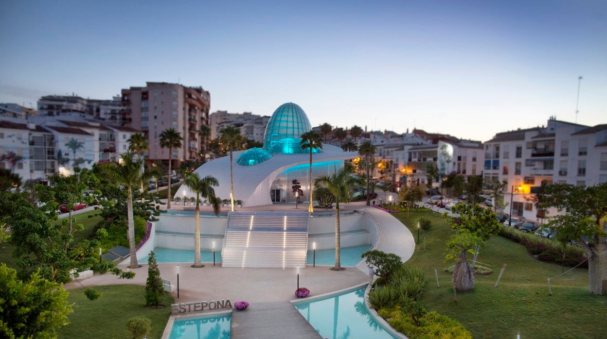 Vista del orquidiario, cuyos entornos se van a transformar