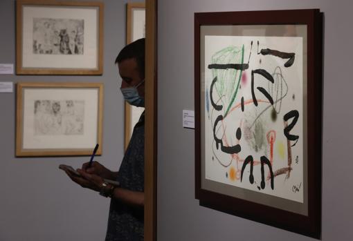 Obras en la exposición 'Conquistar los sueños'