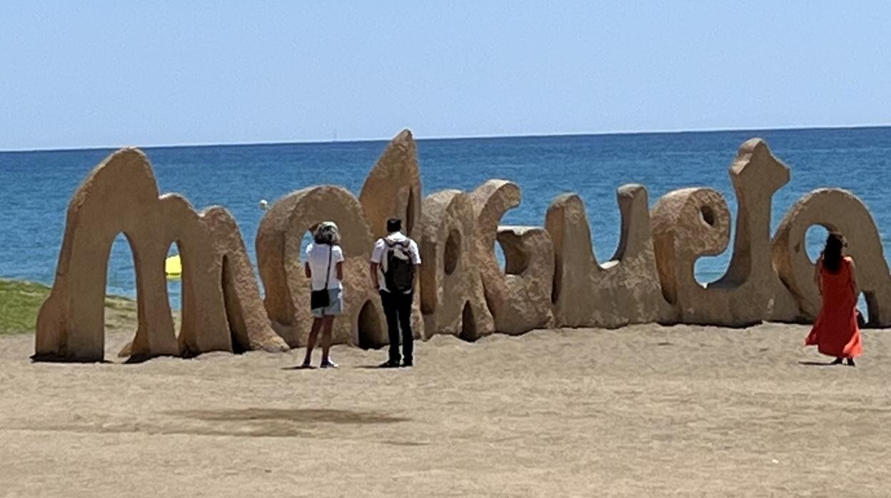 Playa de La Malagueta, donde se denunció la agresión sexual