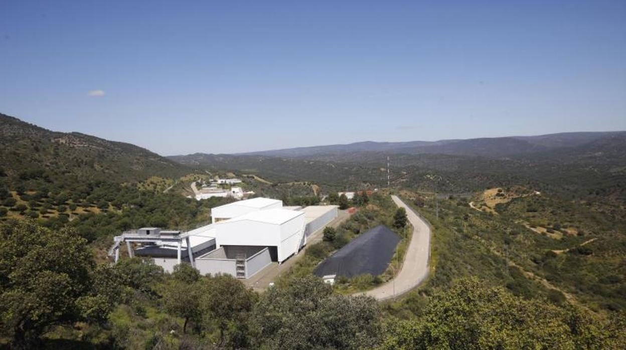 Vista general de las instalaciones de El Cabril, en Hornachuelos