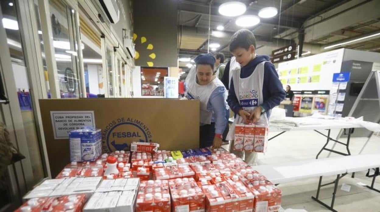 Voluntarios del Banco de Alimentos en una imagen de archivo