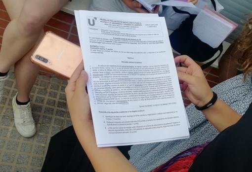 Selectividad Córdoba 2022 | «Buenas sensaciones» en la recta final de la PEvAU