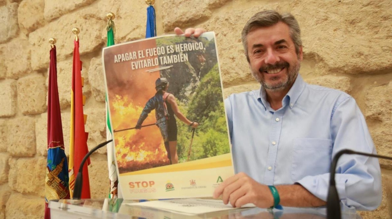 Miguel Ángel Torrico, en la rueda de prensa