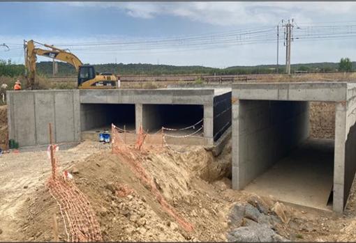 Así va el &#039;bypass&#039; de Almodóvar del Río, que reducirá los viajes en AVE entre Málaga, Sevilla y Granada