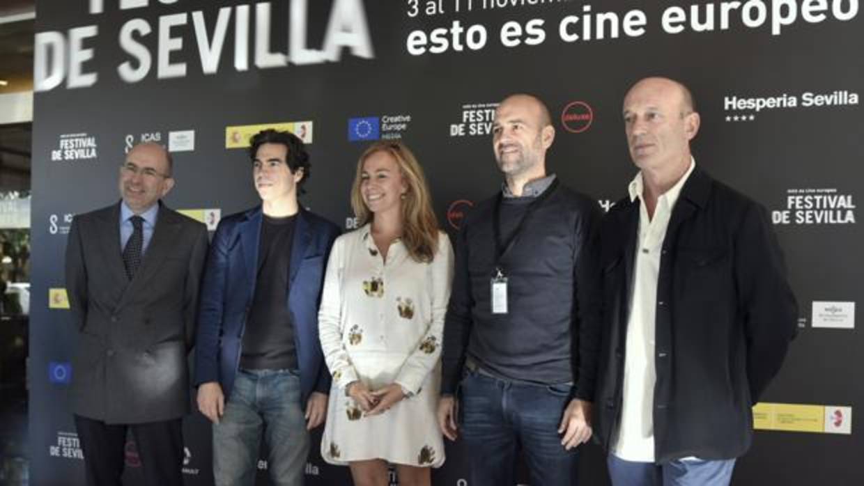Benito Navarrete, Bernabé Rico, Isabel Ojeda, José Manuel Gómez y Paco Gómez Zayas