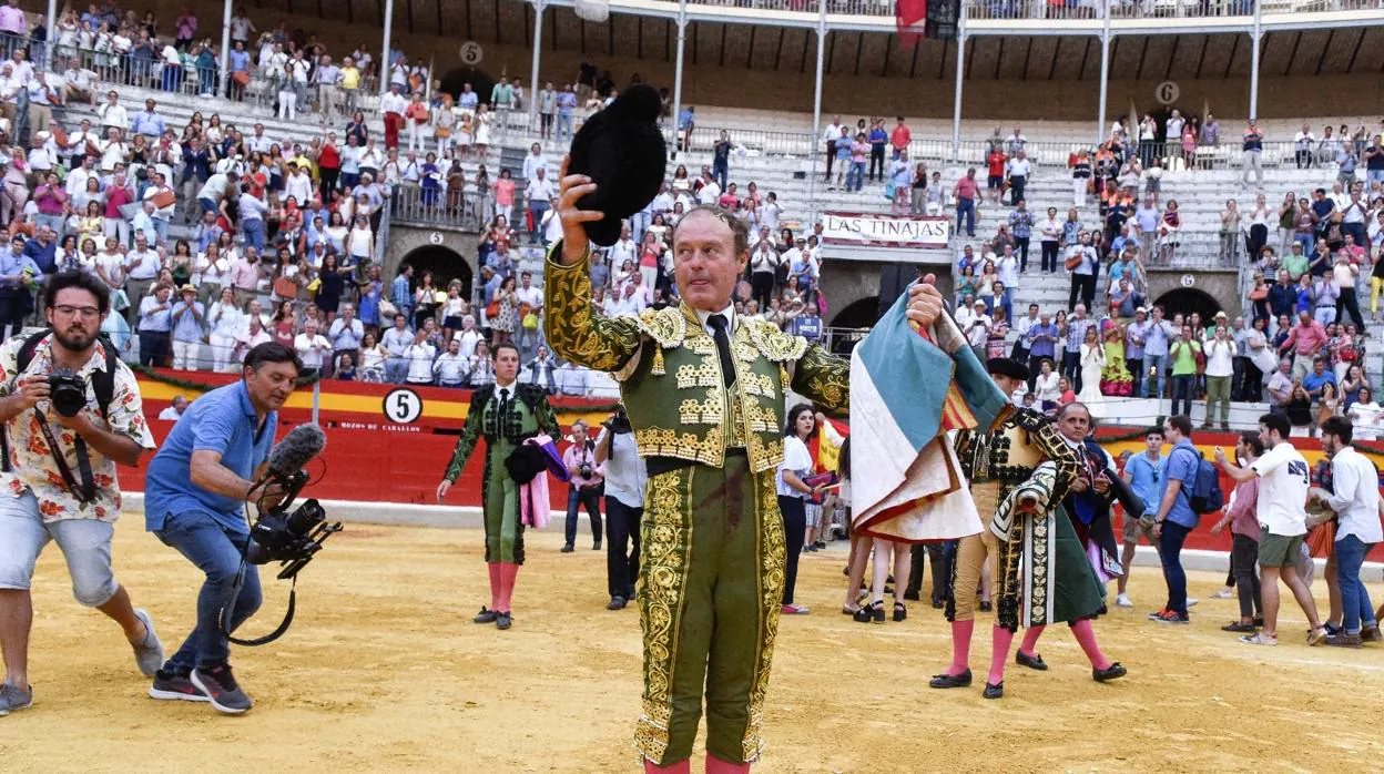 Pepe Luis en la Feria del Corpus de Granada el año pasado