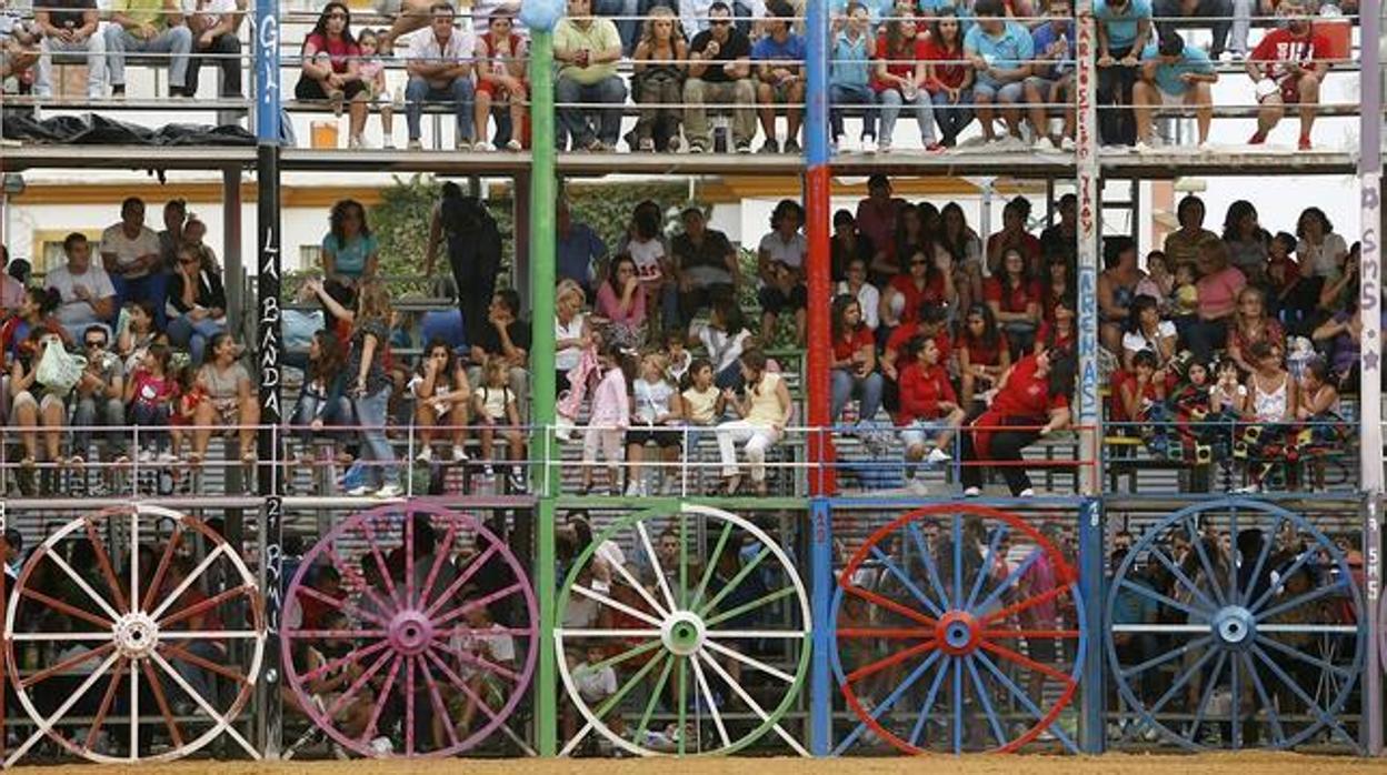 La original plaza de carros de La Algaba