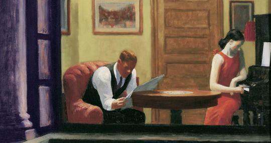 La pintura de Edward Hopper ha influido siempre en este escritor