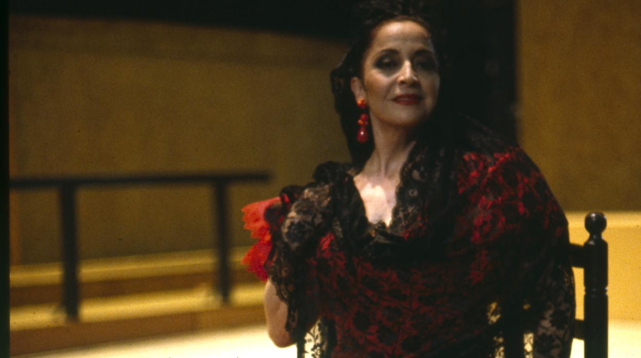 Teresa Berganza protagonizó en 1992 la única producción de «Carmen» que se ha visto en el Maestranza