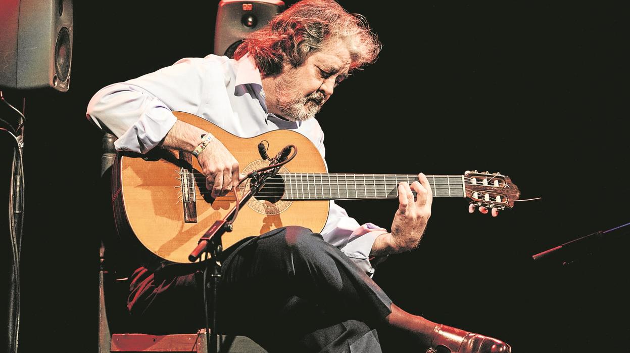 Rafael Riqueni durante el recital