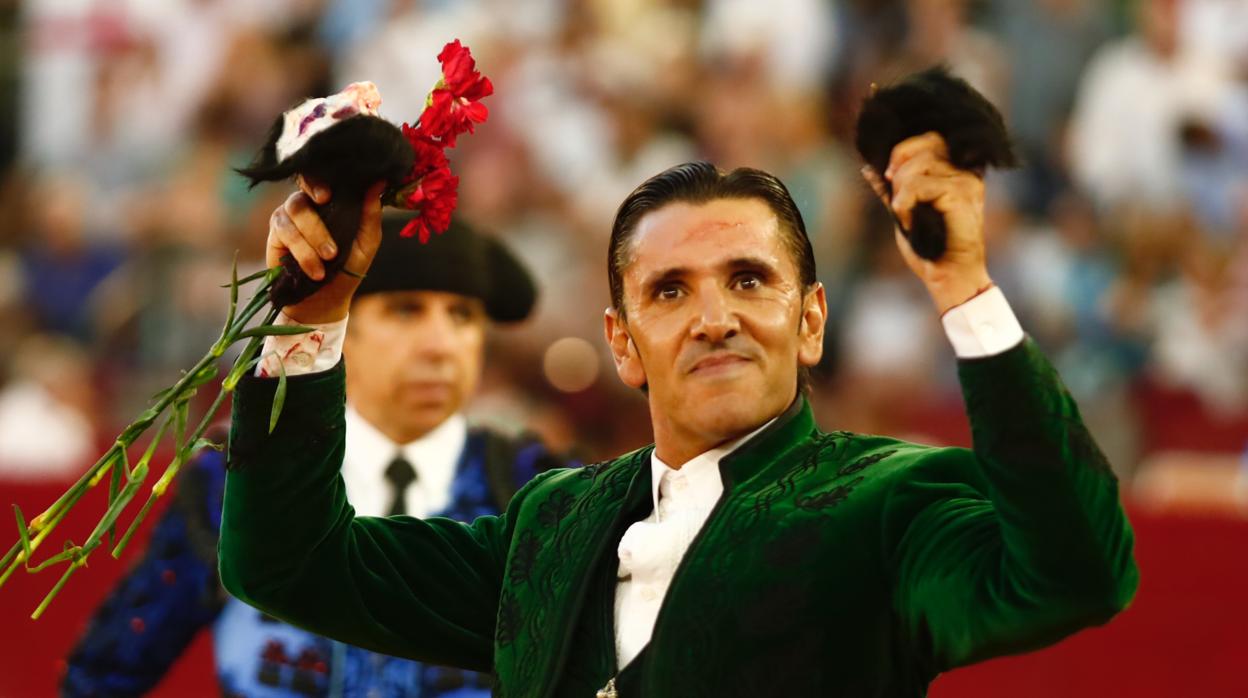 Ventura triunfó a finales de la pasada temporada en la plaza de toros de Zaragoza