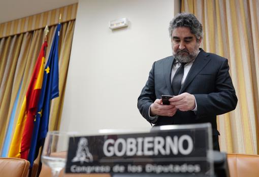 El ministro de Cultura, José Manuel Rodríguez Uribes