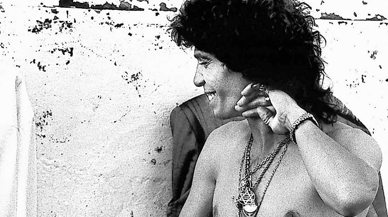 Camarón de la Isla antes de una actuación