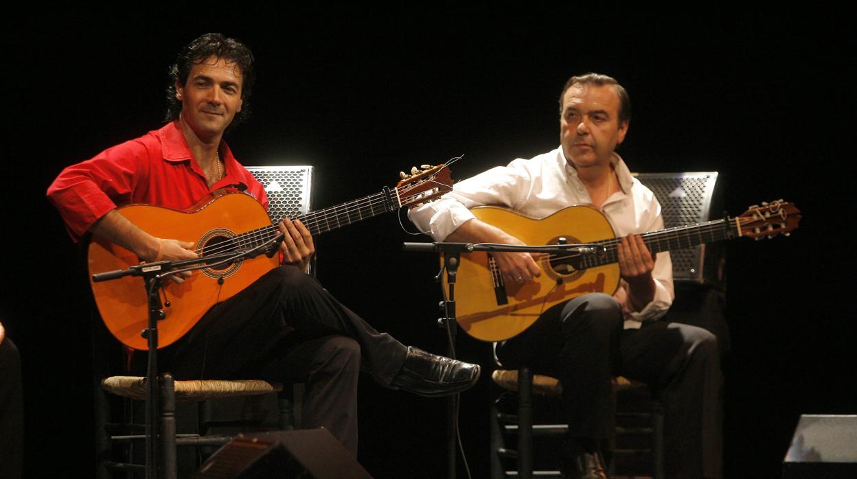 Niño de Pura y Manolo Franco