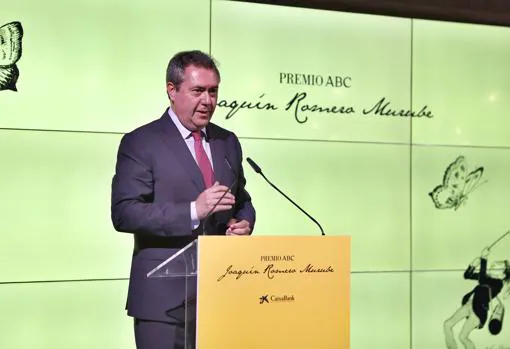 El alcalde de Sevilla, Juan Espadas, clausuró el acto con su discurso