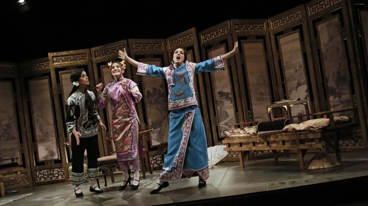 Un pasaje de la ópera de Manuel García, 'Le Cinesi', en el Teatro de la Maestranza