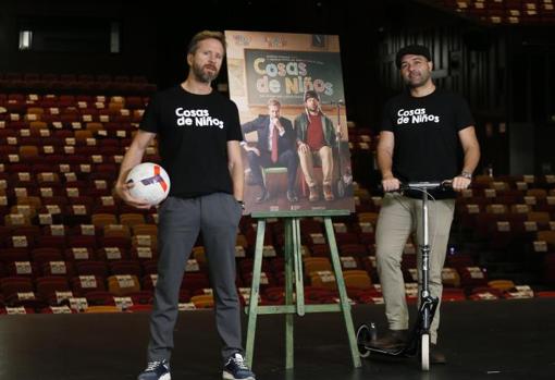 Alberto López y Alfonso Sánchez en el Cartuja Center