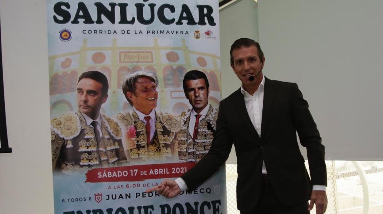 Manuel Díaz «El Cordobés», este viernes en Las Setas de Sevilla