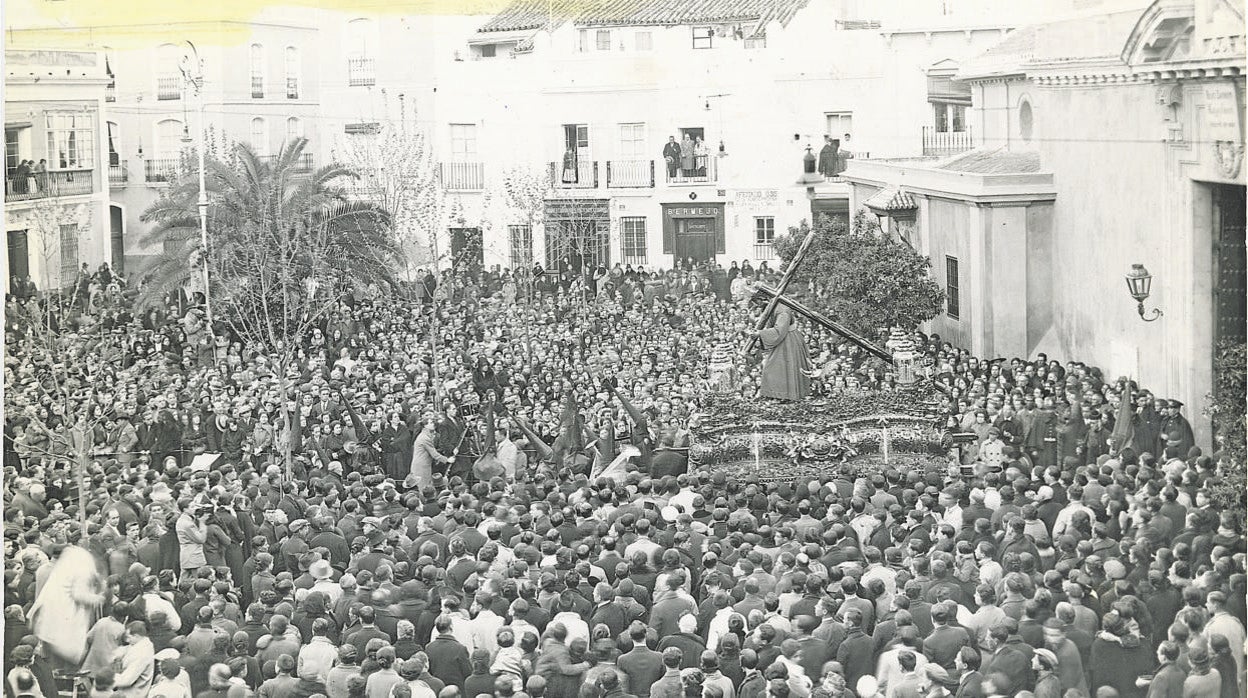 El Gran Poder de regreso a San Lorenzo en una imagen de 1930
