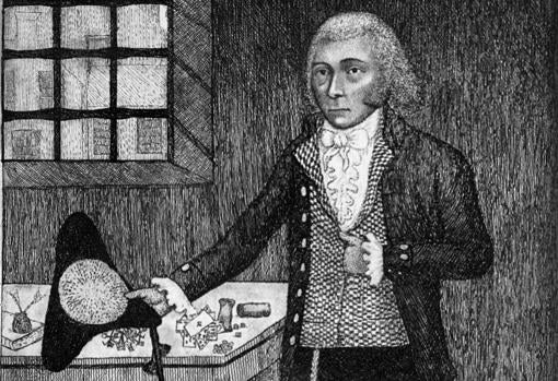 Grabado de William Brodie, personaje que posteriormente inspiraría ‘El extraño caso del doctor Jekyll y Mr. Hyde’