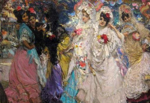 ‘Buscando conquista (o novio)’ , de la etapa de madurez de Gonzalo Bilbao