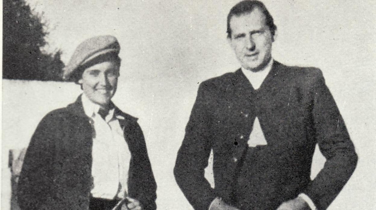 Conchita Cintrón y Don Juan de Borbón