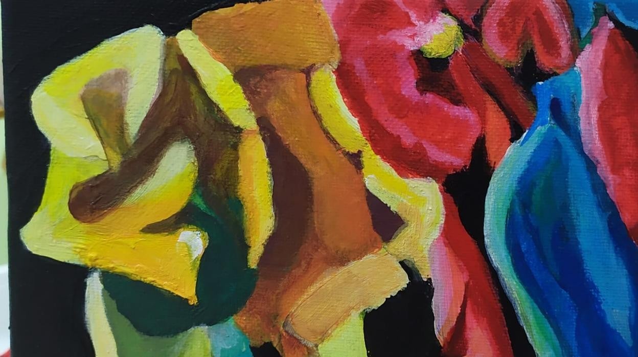 Una de las imágenes que componen esta muestra colectiva en el centro cívico La Buhaira de Sevilla