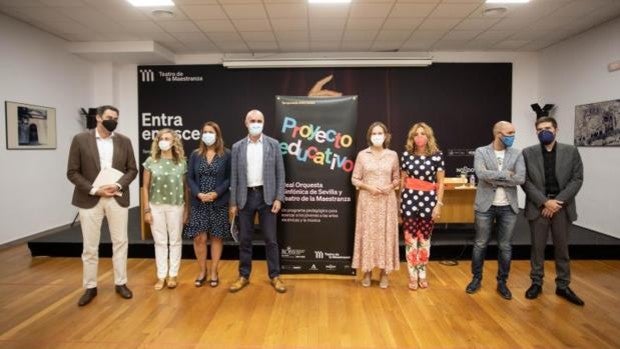 La Sinfónica y el Teatro de la Maestranza presentan juntos por primera vez sus programas educativos