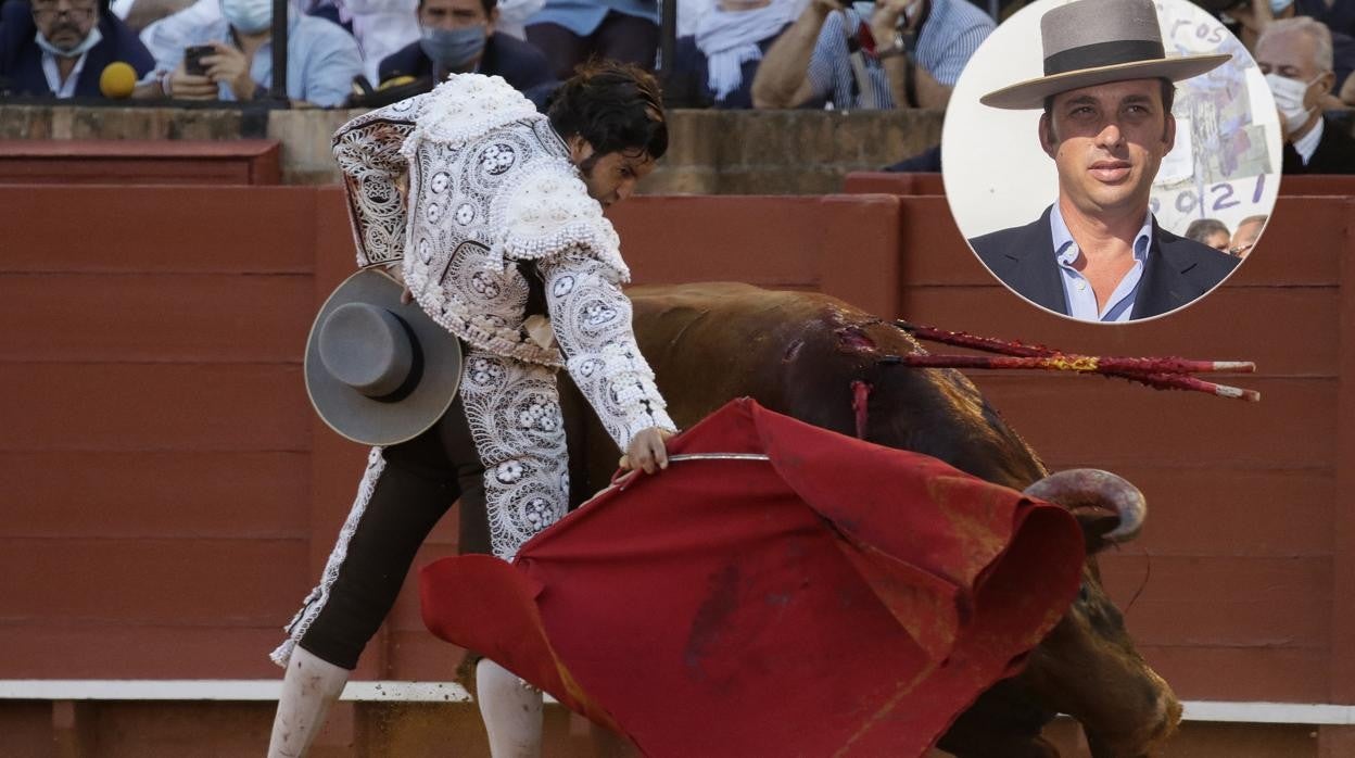 Morante de la Puebla echó mano del sombrero de ala ancha de Rafael Peralta