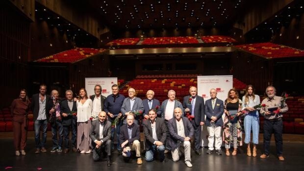La SGAE homenajea a creadores andaluces que cumplen medio siglo en la entidad
