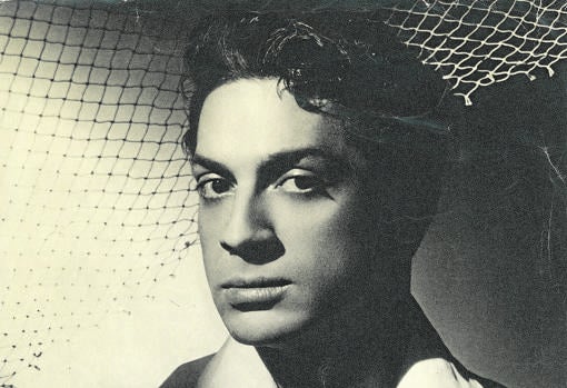 Antonio Ruiz Soler, en un cartel de juventud