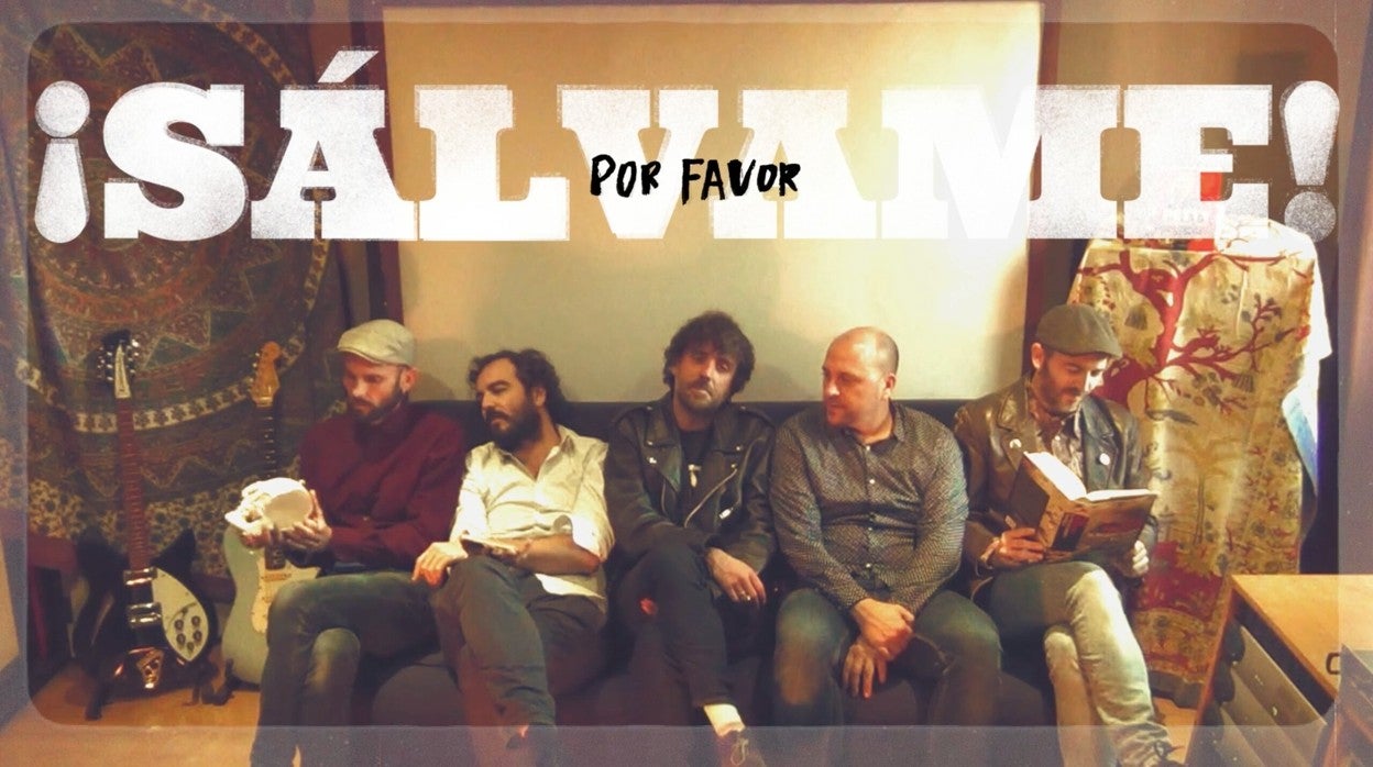 Una imagen del videolyric de 'Sálvame'