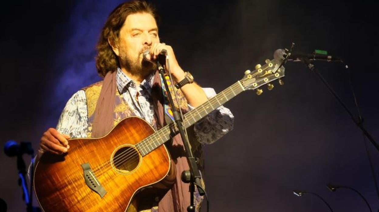 Alan Parsons durante un concierto ofrecido en Jerez en 2019