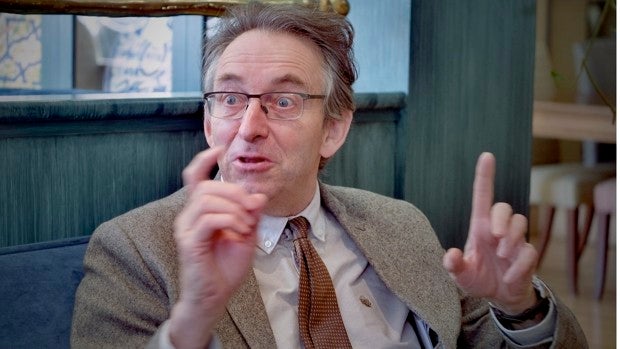 El filósofo francés Emmanuel Falque, en un momento de la entrevista