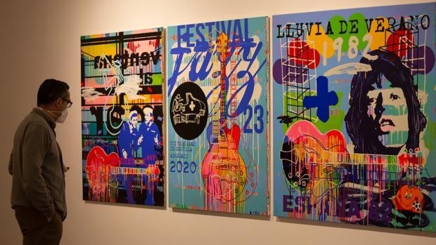 La pintura de Manolo Cuervo se expande por Sevilla