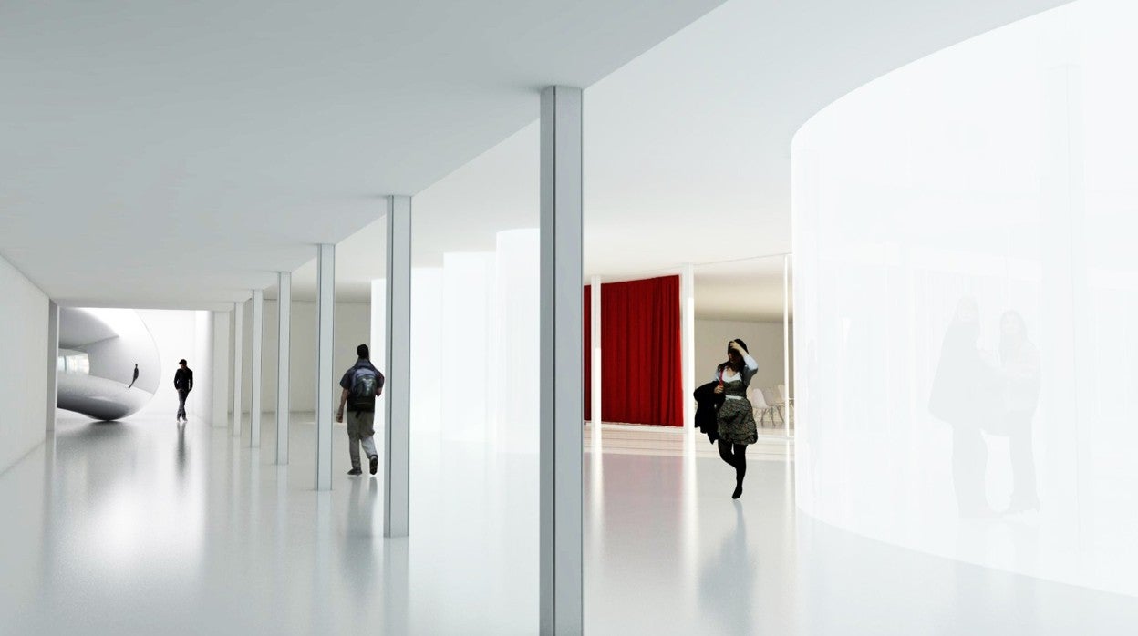 Reconstrucción virtual de cómo quedará el edificio tras la rehabilitación