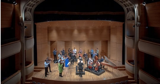 Un momento del concierto