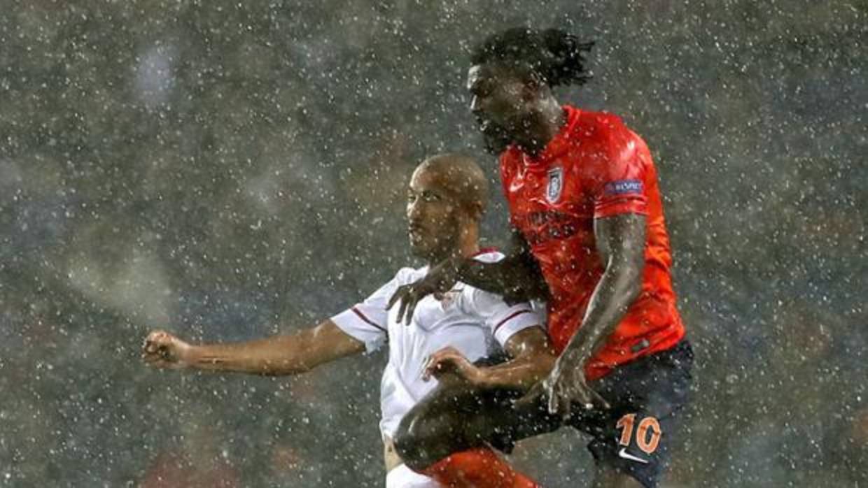 Imagen de los primeros minutos del encuentro