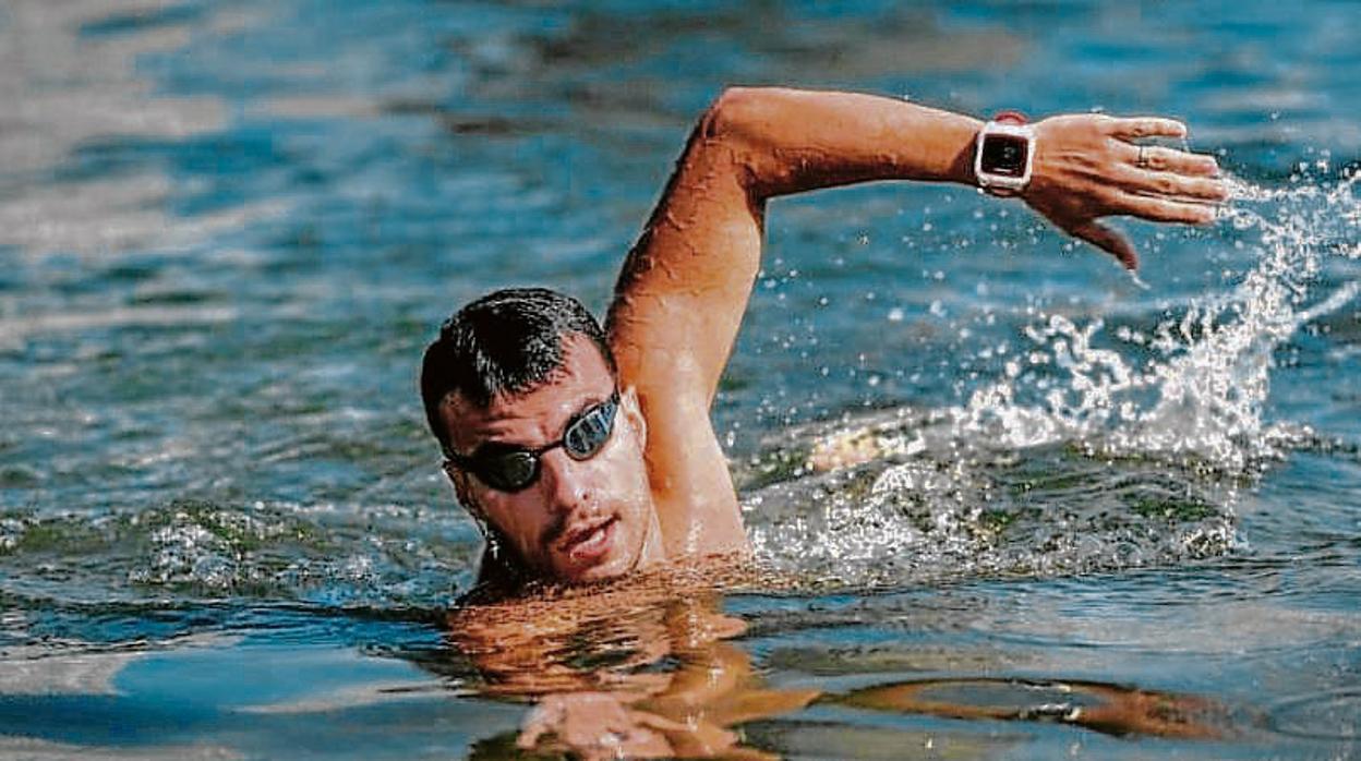 Alberto Lorente nadará en lago del parque de ocio de Las Graveras