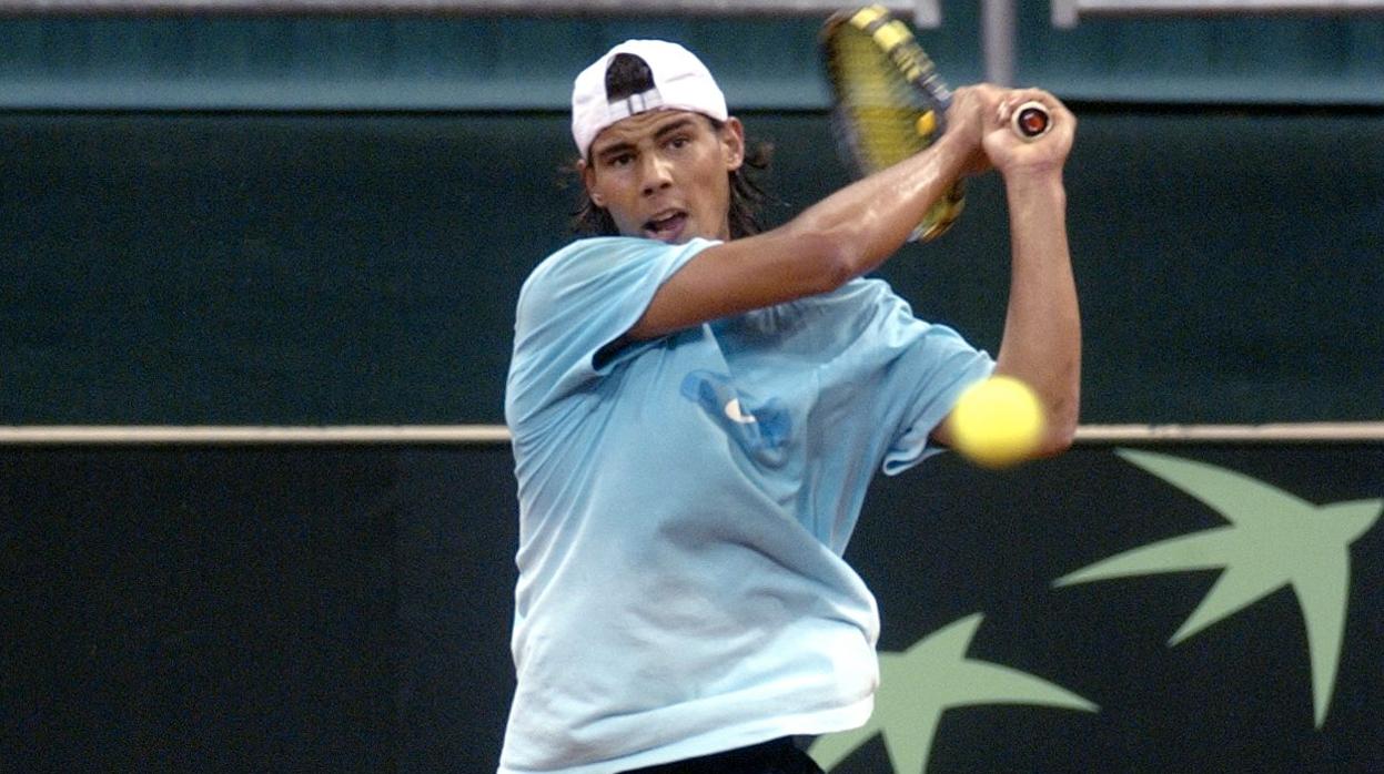 Rafael Nadal jugó la Copa Sevilla en el año 2001