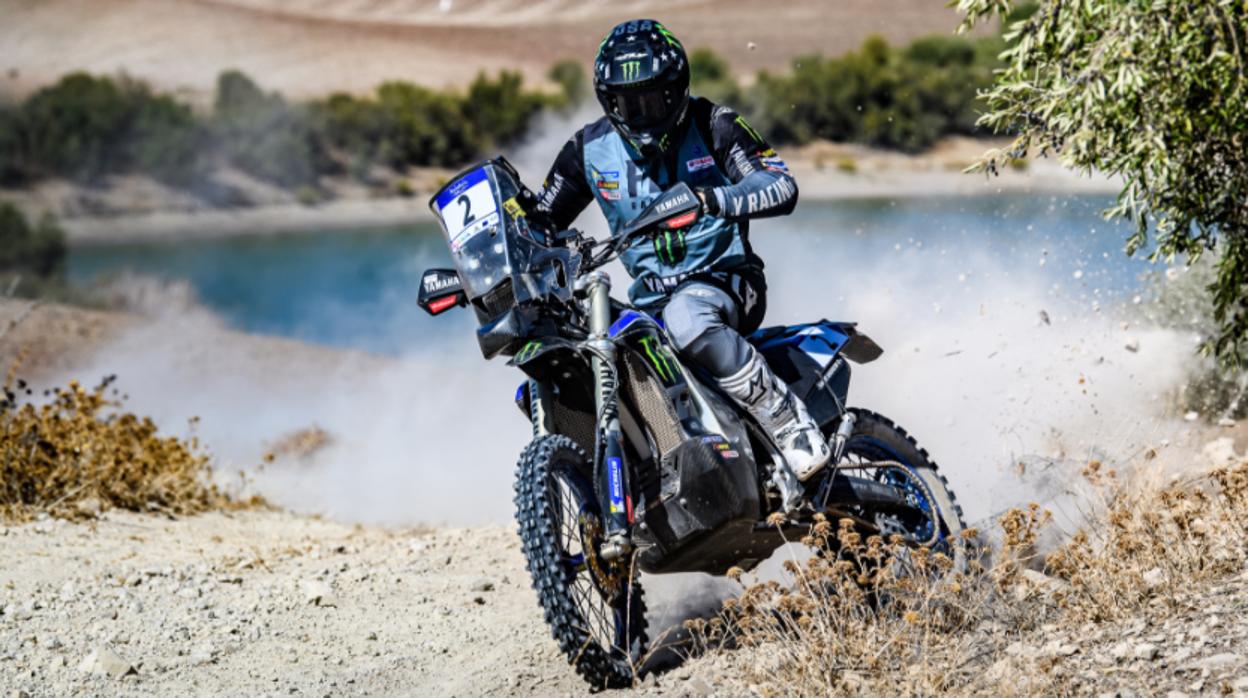 Andrew Short, en uno de los entrenamientos previos al Rally Andalucía 2020