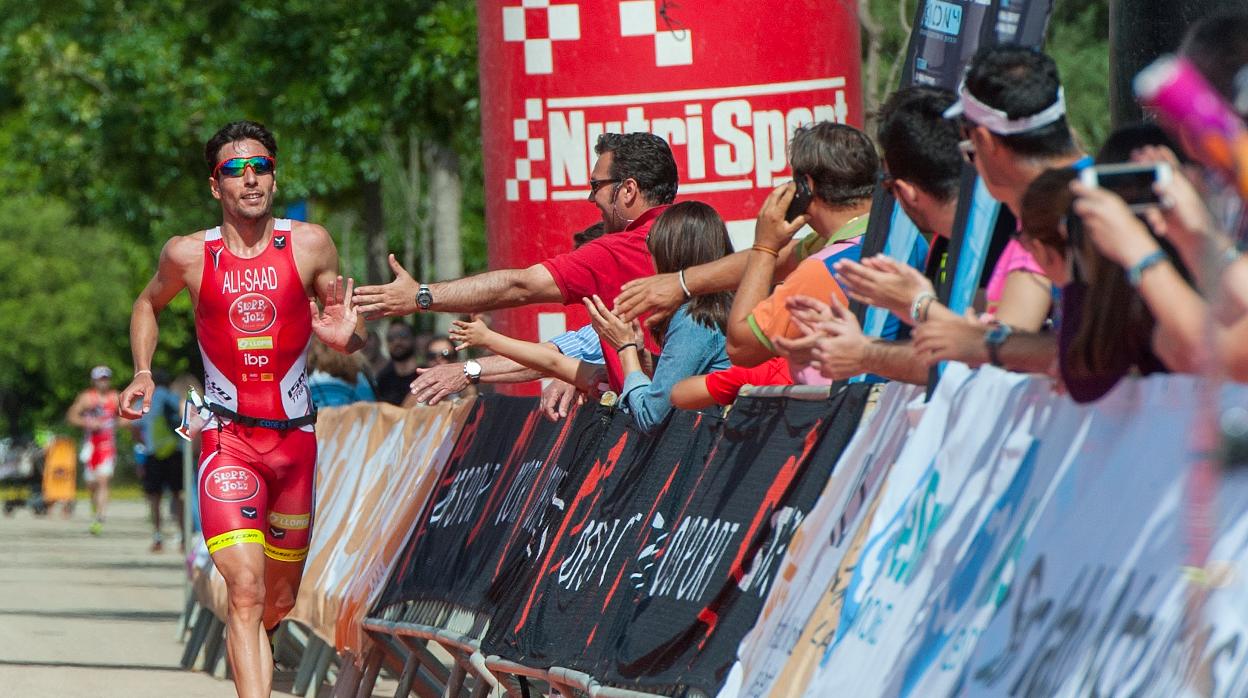 Samer Ali-Saad, en el Triatlón de Sevilla 2016