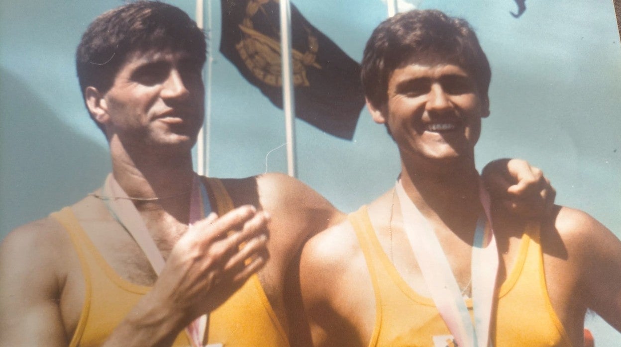 Luis María Lasurtegui y Fernando Climent