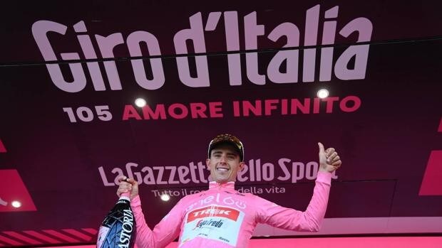 Un Juanpe López desatado se enfunda la maglia rosa del Giro de Italia