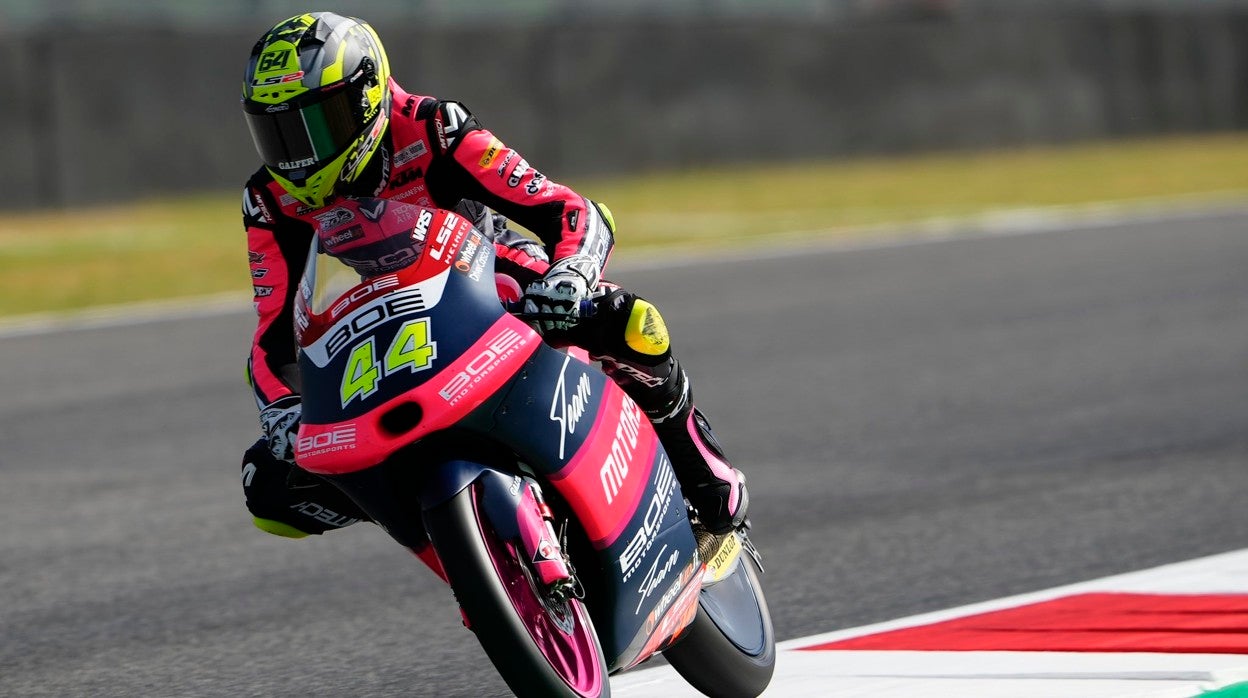 David Muñoz, pilotando su KTM de Boé Motorsports