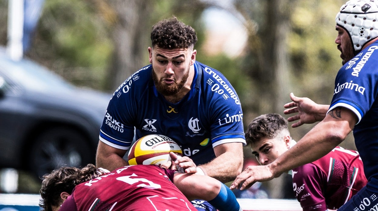 Un lance de la semifinal copera entre el Alcobendas y el Ciencias Enerside