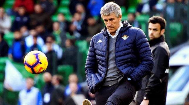 La nota de Setién a la temporada del Betis: “Le pondría un siete o un ocho”